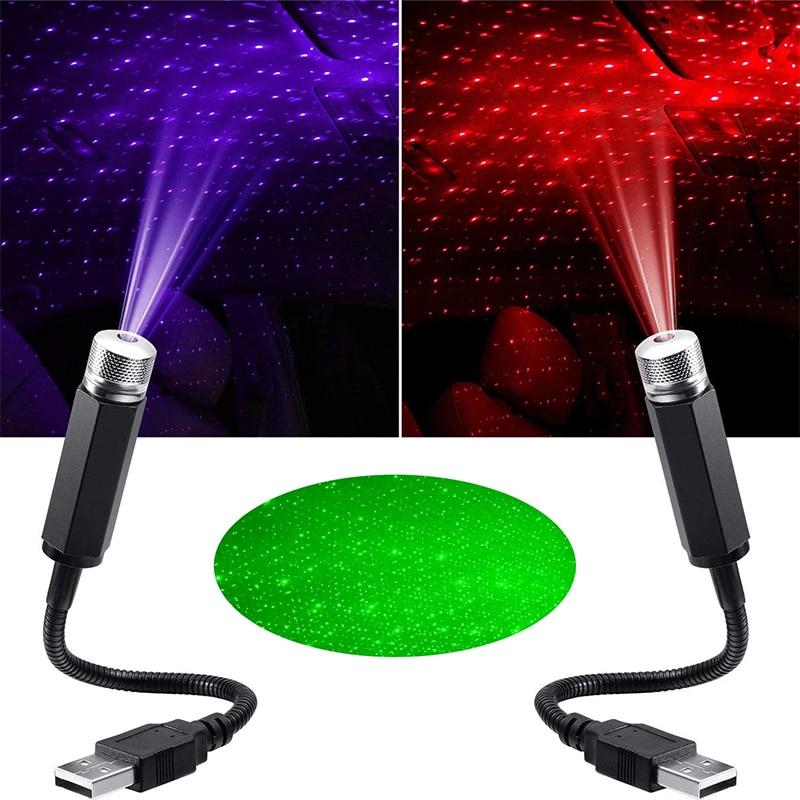 Car Roof Projection Light Usb Portable Star Night Light ( M )